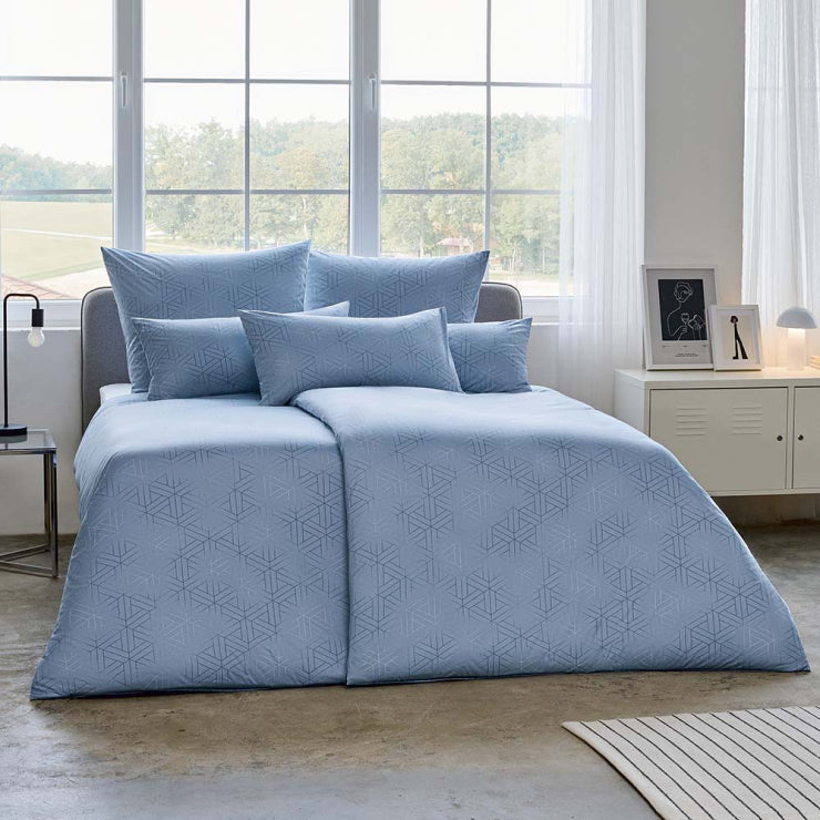 Mako Interlock Jersey Pipa Blau